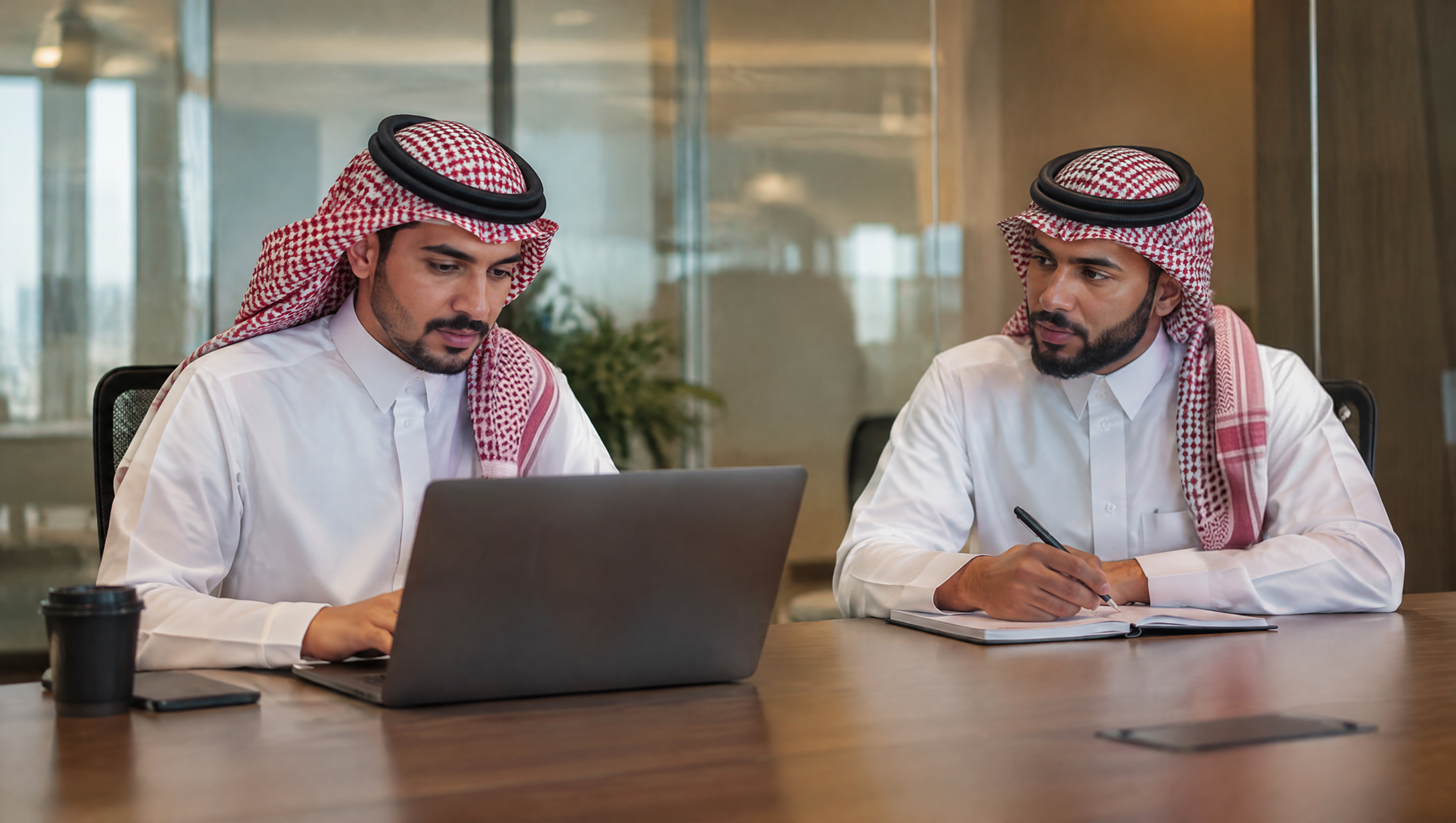 تبدأ. تدير. تنمو. روّاد معك أينما كنت.